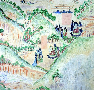 中国山水画历史脉络的见证